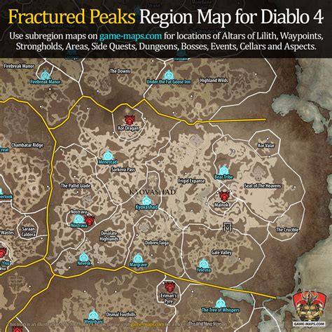 diablo 4 strongholds fractured peaks|fractured peaks diablo 4 map.